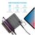 Зарядное устройство Choetech 6xUSB 68W Charing Station (6хUSB-A) 2xMicroUSB 2xLighting 2xUCB-C (Q3008-EU-BK), изображение 3 Зарядное устройство Choetech 6xUSB 68W Charing Station (6хUSB-A) 2xMicroUSB 2xLighting 2xUCB-C (Q3008-EU-BK), изображение 3