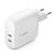 Зарядное устройство Belkin 40W 2хUSB-С PD white (WCB006VFWH) Зарядное устройство Belkin 40W 2хUSB-С PD white (WCB006VFWH)