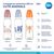 Пляшечка для годування Canpol babies Cute Animals стандартна 250 мл синя блакитн (11/841_blu), зображення 4 Пляшечка для годування Canpol babies Cute Animals стандартна 250 мл синя блакитн (11/841_blu), зображення 4