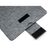 Чехол для ноутбука Vinga 14" NSF140 Gray (NSF140GY), изображение 7 Чехол для ноутбука Vinga 14" NSF140 Gray (NSF140GY), изображение 7