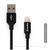 Дата кабель USB 2.0 AM to Lightning 1.0m black ColorWay (CW-CBUL004-BK), изображение 6 Дата кабель USB 2.0 AM to Lightning 1.0m black ColorWay (CW-CBUL004-BK), изображение 6