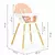 Стульчик для кормления Ecotoys 2 в 1 SMART Pink (HA-004 PINK), изображение 7
