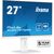 Монітор iiyama XUB2797QSN-W2, зображення 3 Монітор iiyama XUB2797QSN-W2, зображення 3