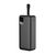 Батарея универсальная ColorWay 30 000 mAh PD/18W, QC3.0/22.5, Digital Display, Black (CW-PB300LPC5BK-PDD) Батарея универсальная ColorWay 30 000 mAh PD/18W, QC3.0/22.5, Digital Display, Black (CW-PB300LPC5BK-PDD)