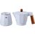 Гейзерная кофеварка Bergner BG-38191-WH-6, изображение 2 Гейзерная кофеварка Bergner BG-38191-WH-6, изображение 2