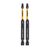 Бита для шуруповерта DeWALT IMPACT TORSION, T20, L 89 мм., 2 шт (DT70568T), изображение 3 Бита для шуруповерта DeWALT IMPACT TORSION, T20, L 89 мм., 2 шт (DT70568T), изображение 3