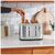 Тостер KitchenAid 5KMT4109ESX нерж. сталь (5KMT4109ESX), изображение 6 Тостер KitchenAid 5KMT4109ESX нерж. сталь (5KMT4109ESX), изображение 6
