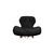 Кухонный стул GT Racer X-D27 Fabric Black, изображение 6 Кухонный стул GT Racer X-D27 Fabric Black, изображение 6
