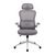 Офісне крісло GT Racer B-5880 White/Gray, зображення 3