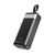 Батарея универсальная XO 30000mAh, PD/20W, QC/22.5W, with light, black (PR240_Black), изображение 5 Батарея универсальная XO 30000mAh, PD/20W, QC/22.5W, with light, black (PR240_Black), изображение 5