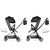 Коляска QPlay QBOOK Black (QBOOKBlack), изображение 3 Коляска QPlay QBOOK Black (QBOOKBlack), изображение 3