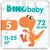 Подгузники Dino Baby Размер 5 (11-25 кг) 72 шт (2 пачки по 36 шт) (2000998941208) Подгузники Dino Baby Размер 5 (11-25 кг) 72 шт (2 пачки по 36 шт) (2000998941208)