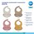 Нагрудничок Canpol babies DOTS силіконовий з кишенькою, сірий (51/029_grey), зображення 3 Нагрудничок Canpol babies DOTS силіконовий з кишенькою, сірий (51/029_grey), зображення 3