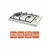 Настольная плита Ventolux HGT 620 ES (WH), изображение 4 Настольная плита Ventolux HGT 620 ES (WH), изображение 4