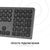Клавиатура OfficePro SK1550 Wireless Black (SK1550B), изображение 9 Клавиатура OfficePro SK1550 Wireless Black (SK1550B), изображение 9