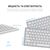 Клавиатура OfficePro SK1550 Wireless White (SK1550W), изображение 6 Клавиатура OfficePro SK1550 Wireless White (SK1550W), изображение 6