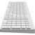Клавиатура OfficePro SK985W Wireless/Bluetooth White (SK985W), изображение 5 Клавиатура OfficePro SK985W Wireless/Bluetooth White (SK985W), изображение 5