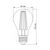 Лампочка Videx Filament A60FF 08W E27 1200K (VL-A60FF-08271), изображение 3 Лампочка Videx Filament A60FF 08W E27 1200K (VL-A60FF-08271), изображение 3
