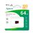 Карта памяти Apacer 64GB microSD class 10 UHS-I V10 A1 (AP64GMCSX10UB-RA), изображение 2 Карта памяти Apacer 64GB microSD class 10 UHS-I V10 A1 (AP64GMCSX10UB-RA), изображение 2