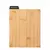 Разделочная доска Ardesto Midori 3шт, 23.5 х 7.5 х 27 см, бамбук, метал (AR1427BM), изображение 3