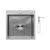 Мойка кухонная Kroner KDBrush5050HM (CV027234) Мойка кухонная Kroner KDBrush5050HM (CV027234)