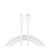 Дата кабель USB-C to Lightning 1.0m CLNM60 C-L 60W MFI Silicon White Canyon (CNS-CLNM60SC10W) Дата кабель USB-C to Lightning 1.0m CLNM60 C-L 60W MFI Silicon White Canyon (CNS-CLNM60SC10W)