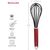 Венчик KitchenAid Coreline 27 см червоний (KAG0640OHERE), изображение 3 Венчик KitchenAid Coreline 27 см червоний (KAG0640OHERE), изображение 3