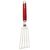 Лопатка кухонная KitchenAid Coreline з прорізами, 32,8 см, червоний (KAG024OHERE) Лопатка кухонная KitchenAid Coreline з прорізами, 32,8 см, червоний (KAG024OHERE)