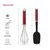 Кухонный набор KitchenAid Coreline, 2 предмети, червоний (KQG463OHERE), изображение 3 Кухонный набор KitchenAid Coreline, 2 предмети, червоний (KQG463OHERE), изображение 3
