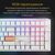Клавиатура Ducky One 3 Cherry MX Red RGB UA USB White (DKON2108ST-RUAPXPWWWSC1), изображение 3 Клавиатура Ducky One 3 Cherry MX Red RGB UA USB White (DKON2108ST-RUAPXPWWWSC1), изображение 3