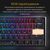 Клавиатура Ducky One 3 Mini Cherry MX Brown RGB UA USB Black (DKON2161ST-BUAPXCLAWSC1), изображение 3 Клавиатура Ducky One 3 Mini Cherry MX Brown RGB UA USB Black (DKON2161ST-BUAPXCLAWSC1), изображение 3