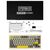 Клавіатура Epomaker TH80 Pro V2 75 Wisteria Tactile Switch Hot-Swap LCD Screen RGB Wireless/Bluetooth/USB UA White (TH80-PROV2-W-WT), зображення 12 Клавіатура Epomaker TH80 Pro V2 75 Wisteria Tactile Switch Hot-Swap LCD Screen RGB Wireless/Bluetooth/USB UA White (TH80-PROV2-W-WT), зображення 12
