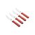 Набор ножей Bergner Bbq lovers для стейків, 4 предмети (BG-40201-MM), изображение 2 Набор ножей Bergner Bbq lovers для стейків, 4 предмети (BG-40201-MM), изображение 2