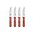 Набор ножей Bergner Bbq lovers для стейків, 4 предмети (BG-40201-MM) Набор ножей Bergner Bbq lovers для стейків, 4 предмети (BG-40201-MM)