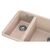 Мойка кухонная GRANADO Under top DOUBLE avena (gr3402), изображение 3 Мойка кухонная GRANADO Under top DOUBLE avena (gr3402), изображение 3