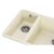 Мойка кухонная GRANADO Under top DOUBLE ivory (gr3404), изображение 5
