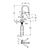 Смеситель Grohe VIAMO OHM PROFI SPRAY ХРОМ (30433000), изображение 3 Смеситель Grohe VIAMO OHM PROFI SPRAY ХРОМ (30433000), изображение 3
