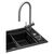 Мийка кухонна GRANADO Royal Estella black (+ подрібнювач Algar 1000 + змішувач Ferrol inox + дозвтор Redondo inox + ко (ksg0301), зображення 3