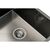 Мойка кухонная GRANADO Under top max STEEL S201 black honeycomb (GS07201BH), изображение 3