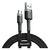 Дата кабель USB 2.0 AM to Micro 5P 0.5m Cafule 2.4A Black-Grey Baseus (CAMKLF-AG1) Дата кабель USB 2.0 AM to Micro 5P 0.5m Cafule 2.4A Black-Grey Baseus (CAMKLF-AG1)
