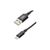 Дата кабель USB 2.0 AM to Lightning 1.0m NB143 Braided Black XO (XO-NB143i1-BK), изображение 2 Дата кабель USB 2.0 AM to Lightning 1.0m NB143 Braided Black XO (XO-NB143i1-BK), изображение 2