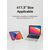 Подставка для ноутбука Vention Laptop X-type Stand White ABS 83-170мм (KDNW0), изображение 10 Подставка для ноутбука Vention Laptop X-type Stand White ABS 83-170мм (KDNW0), изображение 10