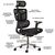 Офисное кресло Mealux S4 Air Fabric Black (HF-S4 F/B), изображение 10 Офисное кресло Mealux S4 Air Fabric Black (HF-S4 F/B), изображение 10