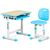 Парта со стулом FunDesk Piccolino III Blue-w, изображение 2 Парта со стулом FunDesk Piccolino III Blue-w, изображение 2