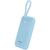 Батарея универсальная Canyon 10000mAh OnPower 101 PD/22.5W built-in cable Blue (CNS-CPB101BL), изображение 2 Батарея универсальная Canyon 10000mAh OnPower 101 PD/22.5W built-in cable Blue (CNS-CPB101BL), изображение 2