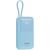 Батарея универсальная Canyon 10000mAh OnPower 101 PD/22.5W built-in cable Blue (CNS-CPB101BL), изображение 3 Батарея универсальная Canyon 10000mAh OnPower 101 PD/22.5W built-in cable Blue (CNS-CPB101BL), изображение 3