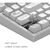 Клавиатура Dark Project ALU81 Terra Nova PBT RGB Mech G3MS Moonstone White (DPKB_NOVA_81_ANSI_WHITE_UA), изображение 10 Клавиатура Dark Project ALU81 Terra Nova PBT RGB Mech G3MS Moonstone White (DPKB_NOVA_81_ANSI_WHITE_UA), изображение 10