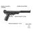 Пневматичний пістолет Umarex Browning Buck Mark Magnum Pellet (2.4375), зображення 5 Пневматичний пістолет Umarex Browning Buck Mark Magnum Pellet (2.4375), зображення 5