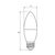 Лампочка Eurolamp LED CL 6W E27 3000K 220V (LED-CL-06273(P)), изображение 4 Лампочка Eurolamp LED CL 6W E27 3000K 220V (LED-CL-06273(P)), изображение 4