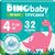 Подгузники Dino Baby 3D Soft 4 размер (7-14 кг) 128 шт (4 упаковки по 32 шт) (4820204701703), изображение 3 Подгузники Dino Baby 3D Soft 4 размер (7-14 кг) 128 шт (4 упаковки по 32 шт) (4820204701703), изображение 3